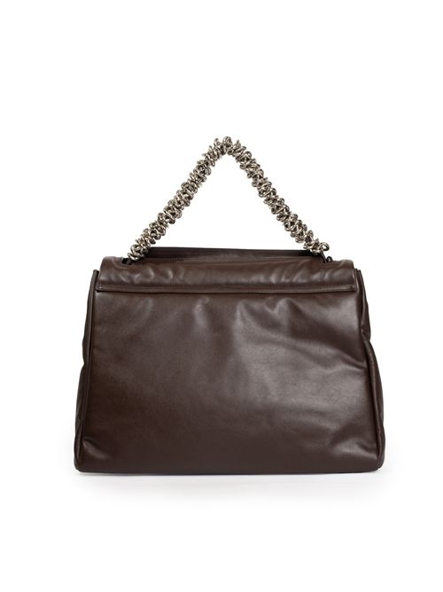 Borsa Shoulder bag Nappa Bold in nappa cioccolato ORCIANI | B02185 NPBCIO